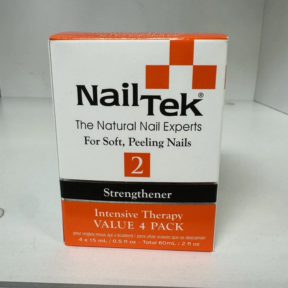Nail‎ Tek. 2 Strengthener Intensive Therapy, Peeling Nails. 15 mL Each. 4 Pack
